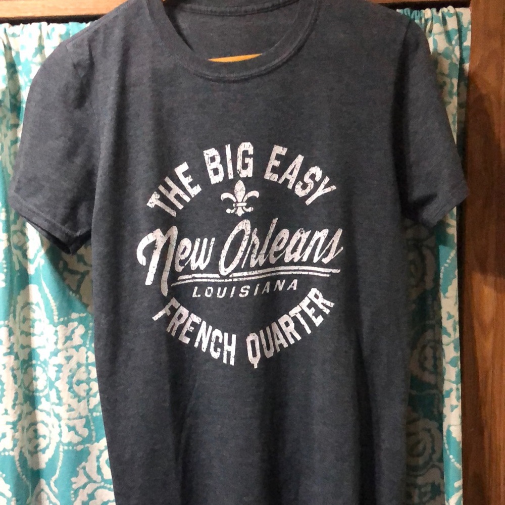 Gray New‎ Orleans Graphic T-Shirt